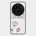 Never Stop Growing Glossy Metal Case Cover For Xiaomi 15 Ultra 5G