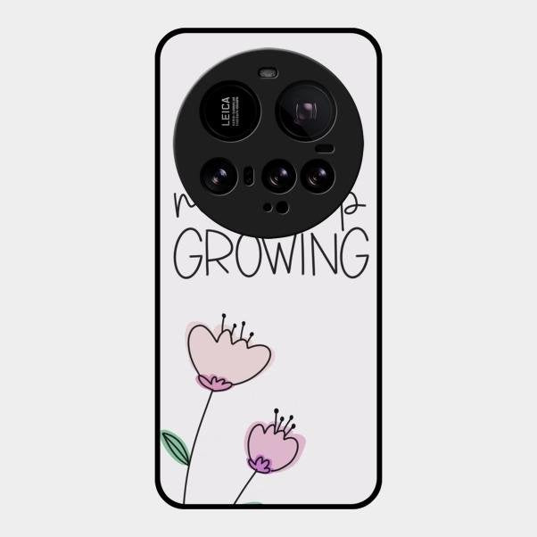 Never Stop Growing Glossy Metal Case Cover For Xiaomi 15 Ultra 5G