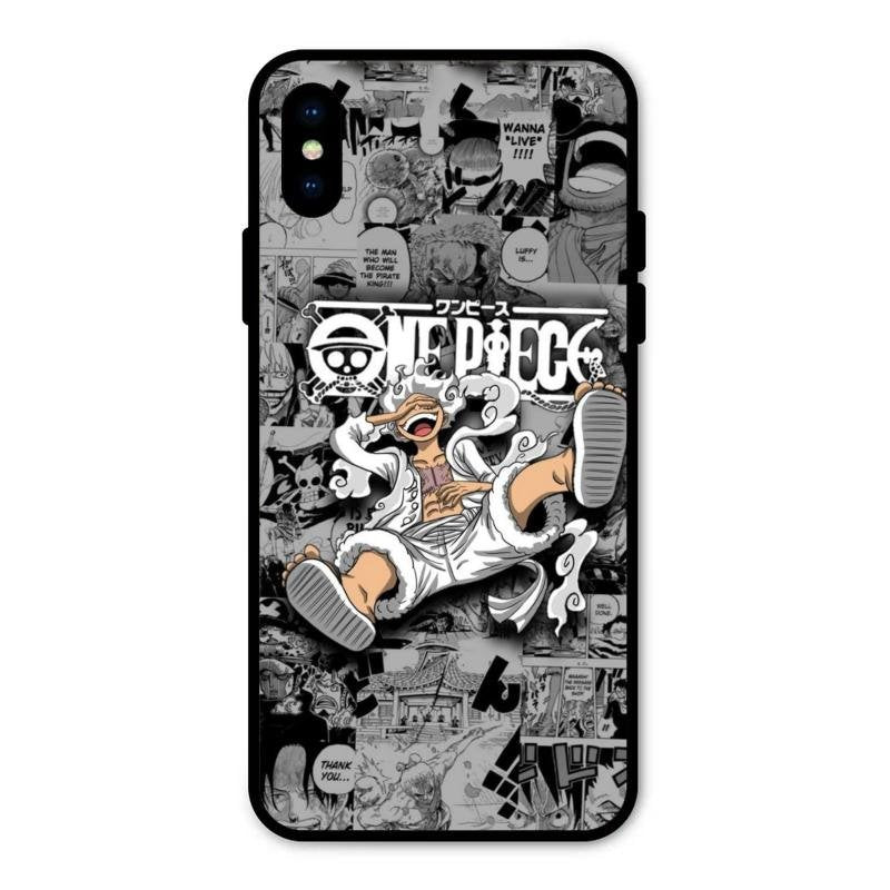 One Piece Anime Laughing Phone Cover For iPhone XS