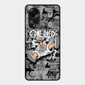 One Piece Anime Laughing Phone Cover For Oppo A58