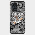 One Piece Anime Laughing Phone Cover For Redmi Note 12 5G