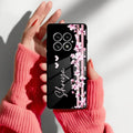 Pink Floral Customize Metal Case Cover For Oneplus - ShopOnCliQ