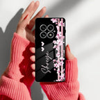 Pink Floral Customize Metal Case Cover For Oneplus - ShopOnCliQ