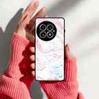 Fashion Marble Texture Glossy Metal Case Cover For OnePlus - ShopOnCliQ