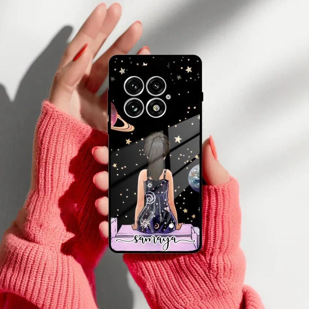 Girl In Universe Customised Glossy Metal Case Cover For OnePlus - ShopOnCliQ