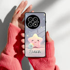 Pink Star Glossy Metal Case Cover For OnePlus - ShopOnCliQ