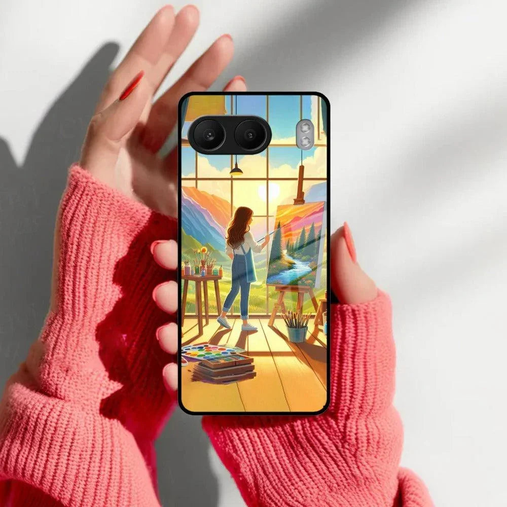 Canvas of Dreams Glass Case Cover For OnePlus - ShopOnCliQ