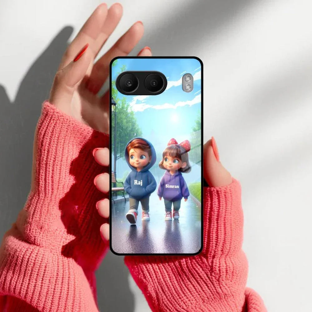Couple Glass Case Cover For OnePlus - ShopOnCliQ