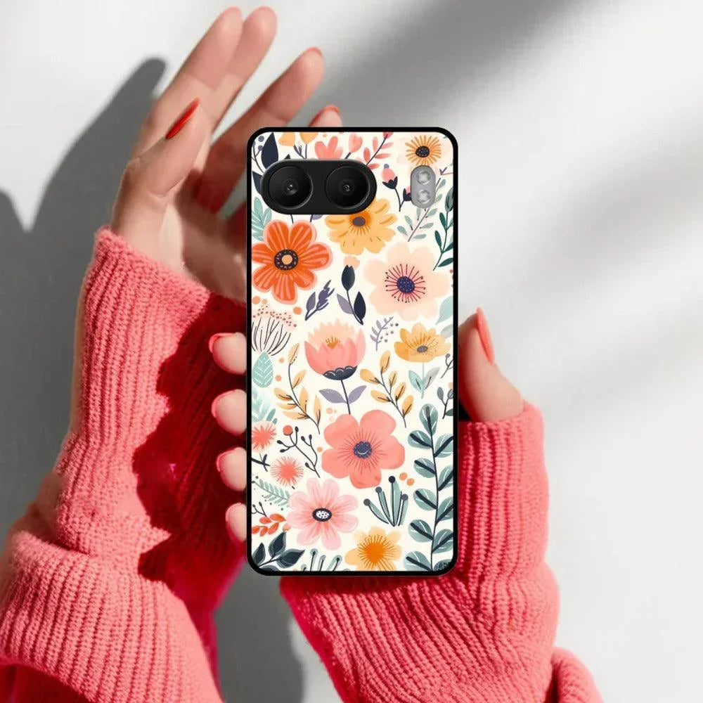 Garden of Delights Glass Case Cover For OnePlus - ShopOnCliQ