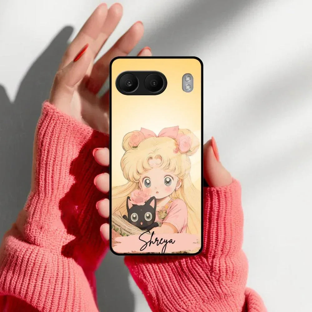 Lovely Sailor Moon Customize Glass Case Cover For OnePlus - ShopOnCliQ