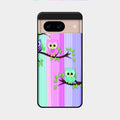 Owl Glossy Metal Case Cover For Google Pixel 8 5G