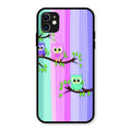 Owl Glossy Metal Case Cover For iPhone 11
