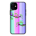 Owl Glossy Metal Case Cover For iPhone 12 mini