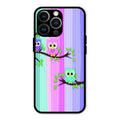 Owl Glossy Metal Case Cover For iPhone 13 Pro Max