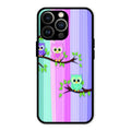 Owl Glossy Metal Case Cover For iPhone 13 Pro