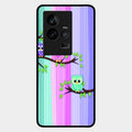 Owl Glossy Metal Case Cover For Iqoo 11 5G