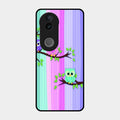Owl Glossy Metal Case Cover For Iqoo Z10R