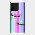 Owl Glossy Metal Case Cover For Iqoo Z9 5G
