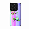 Owl Glossy Metal Case Cover For Motorola Edge 60 5G