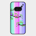 Owl Glossy Metal Case Cover For Nothing Phone 2A 5G