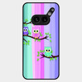 Owl Glossy Metal Case Cover For Nothing Phone 2A Plus