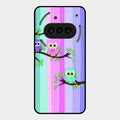 Owl Glossy Metal Case Cover For Nothing Phone 3A 5G