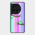 Owl Glossy Metal Case Cover For Oneplus 12 5G