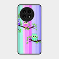 Owl Glossy Metal Case Cover For Oneplus 13R 5G