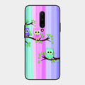 Owl Glossy Metal Case Cover For Oneplus 7 Pro