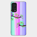 Owl Glossy Metal Case Cover For Oneplus Nord 2 5G