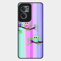 Owl Glossy Metal Case Cover For Oneplus Nord Ce 2 5G