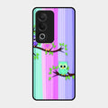 Owl Glossy Metal Case Cover For Oppo A3 Pro 5G