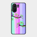 Owl Glossy Metal Case Cover For Oppo A5X 5G