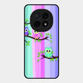 Owl Glossy Metal Case Cover For Oppo F29 Pro 5G