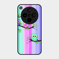 Owl Glossy Metal Case Cover For Oppo Find X8 5G