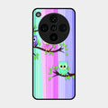 Owl Glossy Metal Case Cover For Oppo Find X8 Pro 5G