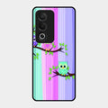 Owl Glossy Metal Case Cover For Oppo K12X 5G