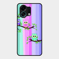 Owl Glossy Metal Case Cover For Oppo K13 Turbo 5G