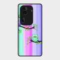 Owl Glossy Metal Case Cover For Oppo Reno 11 Pro 5G