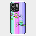 Owl Glossy Metal Case Cover For Oppo Reno 14 Pro 5G