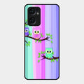 Owl Glossy Metal Case Cover For Oppo Reno 7 5G
