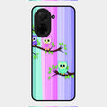 Owl Glossy Metal Case Cover For Poco C71