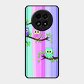 Owl Glossy Metal Case Cover For Realme 13 5G