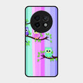 Owl Glossy Metal Case Cover For Realme 13 Plus 5G