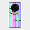 Owl Glossy Metal Case Cover For Realme 14 Pro 5G