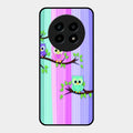 Owl Glossy Metal Case Cover For Realme 14 Pro Lite 5G