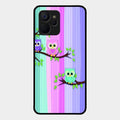 Owl Glossy Metal Case Cover For Realme 9I 5G