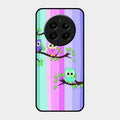 Owl Glossy Metal Case Cover For Realme Narzo 70 Pro 5G
