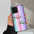 Owl Glossy Metal Case Cover For Redmi - ShopOnCliQ