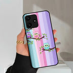 Owl Glossy Metal Case Cover For Redmi - ShopOnCliQ